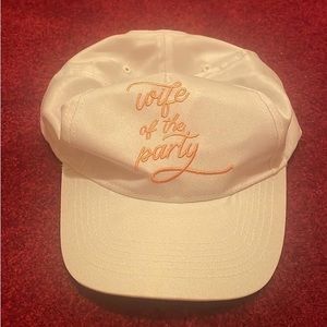 Wife of the Party cap hat